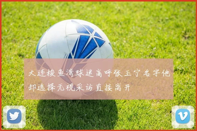 大连梭鱼湾球迷高呼张玉宁名字他却选择无视采访直接离开