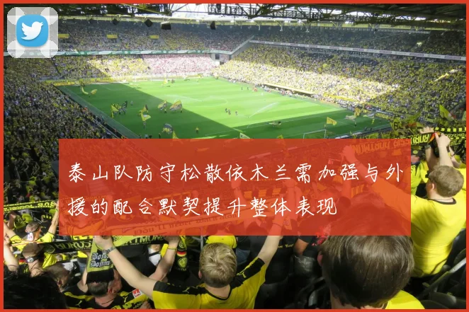 泰山队防守松散依木兰需加强与外援的配合默契提升整体表现
